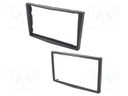 Radio mounting frame; Opel; 2 DIN
