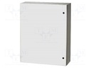 Enclosure: wall mounting; X: 1035mm; Y: 835mm; Z: 300mm; CAB; grey