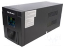 Power supply: UPS; 375x135x165mm; 900W; 1.5kVA; 11.1kg; Ubatt: 12V