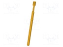 Test needle; Operational spring compression: 4mm; 8A; Ø: 2mm; 1.5N
