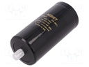 Capacitor: electrolytic; 1000uF; 400VDC; Leads: screw; ESR: 124mΩ