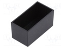 Enclosure: designed for potting; X: 20mm; Y: 38mm; Z: 20mm; ABS