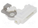 Connector: LED holder; push-in; Features: two-piece