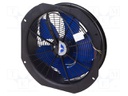 Fan: EC; axial; Ø468mm; ball; 1660rpm; IP54; 200÷240V