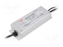 Power supply: switched-mode; LED; 74.9W; 53÷107VDC; 700mA; IP67