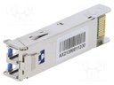 SFP module; single-mode fiber optic; SFP; 13.4x13.3x56.6mm