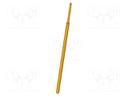 Needle-like test probe; Operational spring compression: 4.3mm