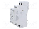Contactor: 2-pole installation; 25A; 230VAC; 230VDC; NO x2; DIN