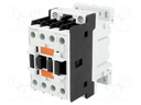Contactor: 3-pole; NO x3; Auxiliary contacts: NO; 230VAC; 25A; DIN