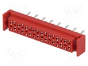 Socket; wire-board; female; PIN: 16; THT; on PCBs; 30V; 1A; -40÷105°C