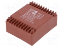 Transformer: encapsulated; 18VA; 115/230VAC; 6V; 6V; 1.5A; 1.5A
