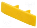 Protection; Application: ZUG-6; yellow; Width: 8.2mm; polyamide