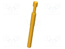 Test needle; Operational spring compression: 4mm; 5A; Ø: 3mm
