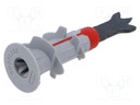 Plastic anchor; with screw; DuoBlade; 20pcs; drywall