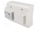 Transformer: safety; 100VA; 230VAC; 24V; IP30; Mounting: DIN; 2.2kg