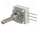 Potentiometer: shaft; 2.5kΩ; 1W; ±10%; 3.17mm; THT; Shaft: smooth