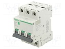 Circuit breaker; 230/400VAC; Inom: 40A; Poles: 3; Charact: B; 6kA