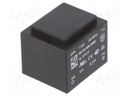 Transformer: encapsulated; 2.1VA; 110VAC; 12V; 175mA; Mounting: PCB