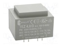 Transformer: encapsulated; 4VA; 230VAC; 15V; 15V; 133.3mA; 133.3mA