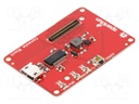Module: converter; USB-UART; FT231X; USB B micro; 4VDC