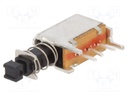 Switch: push-button; Pos: 2; SPDT; 0.2A/30VDC; Leads: for PCB; 2.5N