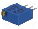 Potentiometer: mounting; multiturn; 20Ω; 500mW; THT; ±10%; linear