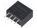 Converter: DC/DC; 1W; Uin: 4.5÷5.5V; 15VDC; Iout: 67mA; SIP4; 1.2g