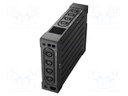 Power supply: UPS; 750W; 1200VA; 220/230/240V; 275x82x390mm; 7Ah