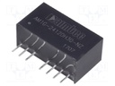 Converter: DC/DC; 1W; Uin: 18÷36V; Uout: 12VDC; Uout2: -12VDC; SIP8