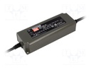 Power supply: switched-mode; LED; 90W; 15VDC; 9÷15VDC; 6A; IP67