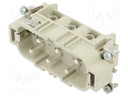 Connector: rectangular; female; EPIC H-BS; PIN: 6; 6+PE; 35A; 500V