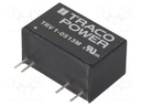 Converter: DC/DC; 1W; Uin: 4.5÷5.5V; 15VDC; Iout: 67mA; SIP9; 4.8g