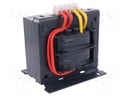 Transformer: mains; 500VA; 230VAC; 230V; Leads: terminal block