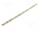 LED tape; white cold; 3528; LED/m: 120; 8.5mm; white PCB; IP65; 120°