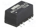 Converter: DC/DC; 1W; Uin: 2.97÷3.63V; Uout: 3.3VDC; Uout2: -3.3VDC