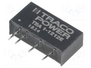Converter: DC/DC; 1W; Uin: 10.8÷13.2V; Uout: 12VDC; Iout: 84mA; SIP7