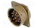 Connector: circular; MIL-C-26482, Series 1,PT; socket; male; 13A