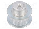 Belt pulley; T2.5; W: 4; 6mm; whell width: 16mm; Ø: 15.4mm; aluminium