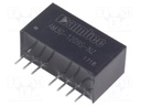 Converter: DC/DC; 3W; Uin: 9÷18V; 9VDC; Iout: 333mA; SIP8; 4.9g