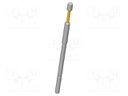 Test needle; Operational spring compression: 4mm; 20A; Ø: 2mm