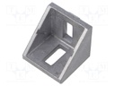 Angle bracket; for profiles