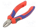 Pliers; side,cutting; ergonomic two-component handles