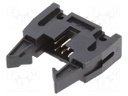 Socket; IDC; male; PIN: 6; straight; polarized,with ejector; THT