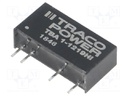 Converter: DC/DC; 1W; Uin: 10.8÷13.2V; Uout: 9VDC; Iout: 111mA; SIP7