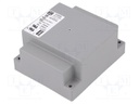 Transformer: encapsulated; 40VA; 115/230VAC; 9V; 9V; 2222mA; 2222mA