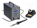 Soldering station; digital; ESD; 320W; 80÷550°C; Display: LCD