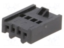 Plug; wire-board; female; Minimodul; 2.5mm; PIN: 4; w/o contacts