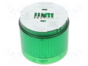 Module: light signaller; green; LED; 24VDC; 24VAC; IP66; Ø70x59.3mm