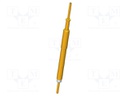 Needle-like test probe; Operational spring compression: 2.65mm