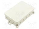 Enclosure: junction box; X: 90mm; Y: 40mm; Z: 135mm; IP54; grey